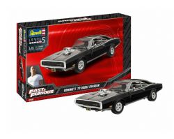 MODÈLE À COLLER - FAST & FURIOUS - DOMINIC'S 1970 DODGE CHARGER  1/25  NIVEAU #5